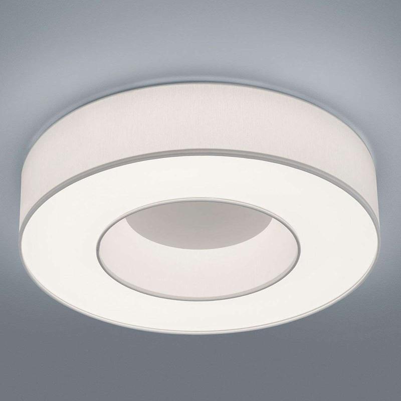 HELESTRA LOMO - PLAFONNIER LED, CHINTZ BLANC
