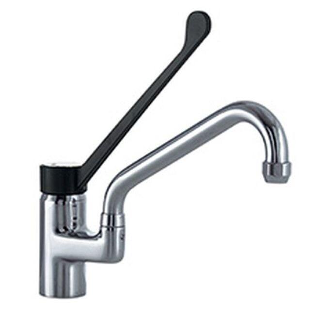 KBS Gastrotechnik KBS Mitigeur monocommande avec robinet pivotant 3/4 pouces Raccord eau monotrou ø 3/4 - 4059395048407_0