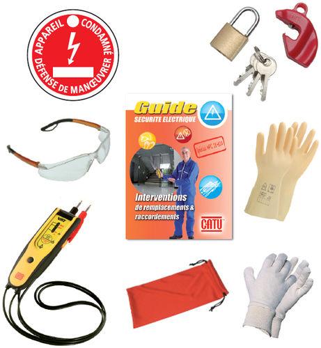 KIT D'INTERVENTION EPI ET CONDAMNATION, UTE C18-510, POUR HABILITATION BS (ET BE (OPT
