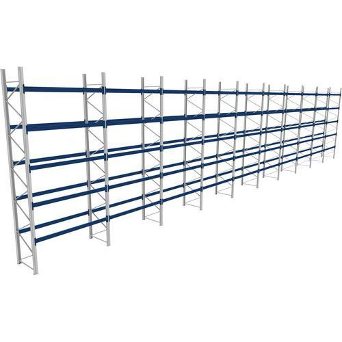 RACK 1 DÉPART + 9 SUIVANTS LXLXH 2700X28400X6000 800KG 5 NIV - BITO
