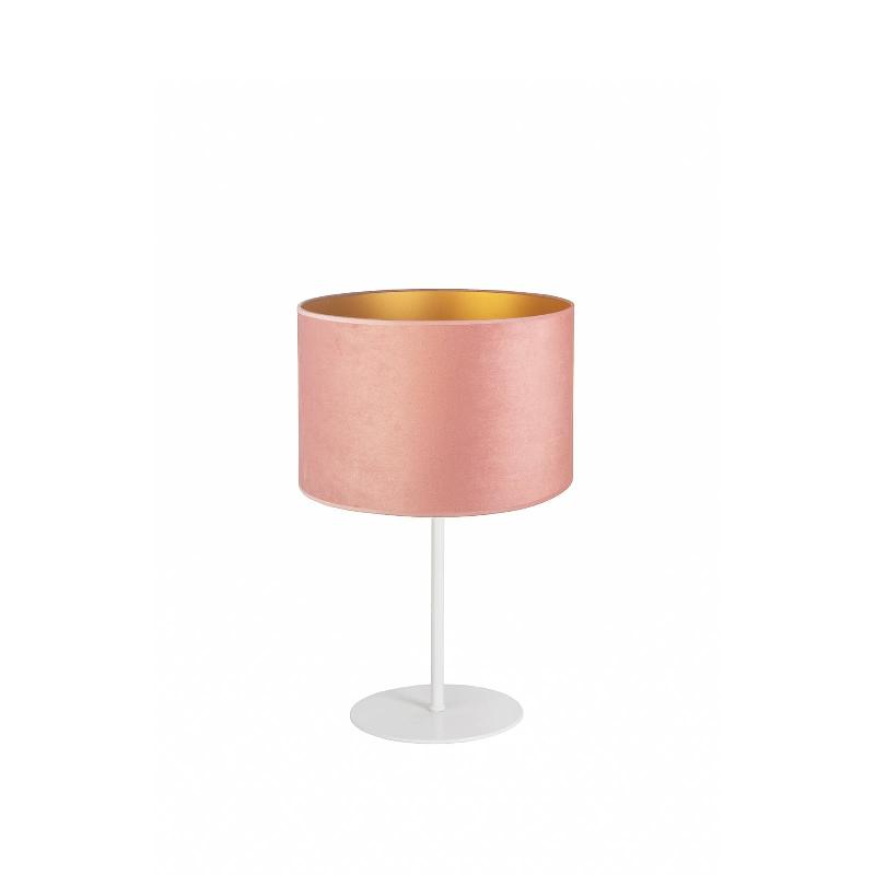 DUOLLA LAMPE À POSER GOLDEN ROLLER Ø 30 CM ROSE/DORÉ