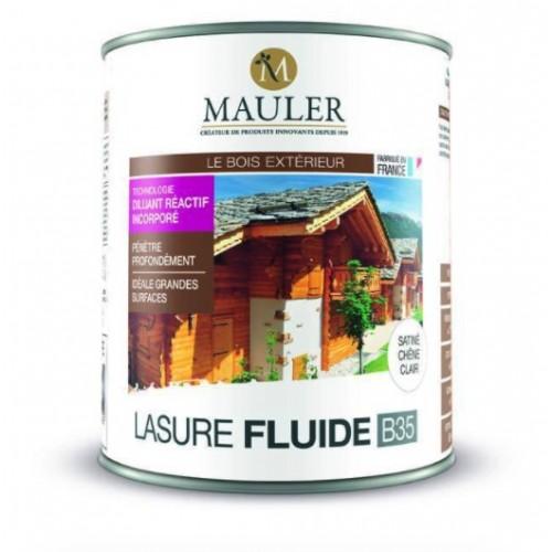 LASURE BOIS EXTÉRIEUR – B35 - 5 LITRES – SATINÉ INCOLORE MAULER