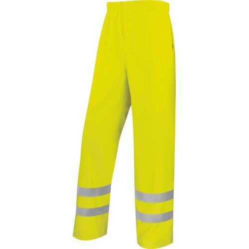 PANTALON DE PLUIE IMPERMÉABLE ET HAUTE VISIBILITÉ - TAILLE M DELTA PLUS