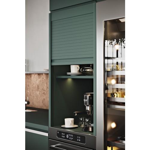 VOLET ROULANT RAUVOLET EDELMAT - MOUVEMENT VERTICAL - POUR PLACARD - 900X1500 GRIS CLAIR REHAU