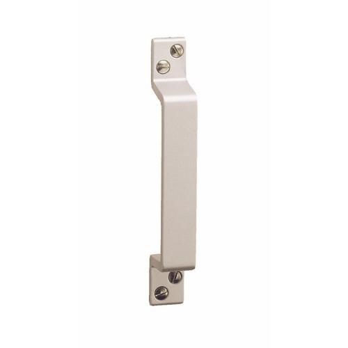 POIGNÉE DE TIRAGE DROITE - POUR PORTE BATTANTE - ALU ARGENT - 156 MM ARGENTA