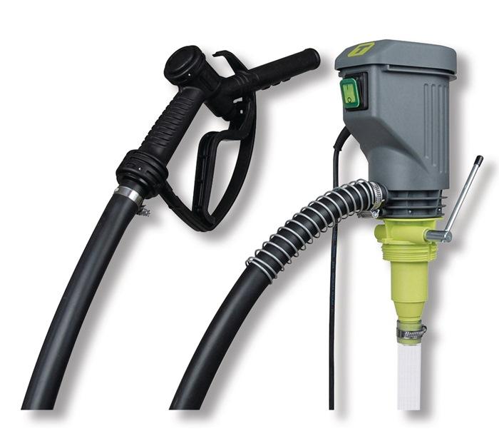 Pompe électrique Hornet W 40 - TECALEMIT - gasoil/fioul 38 l/min, 230 V, enfoncement 1600 mm, vanne de prélèvement standard_0