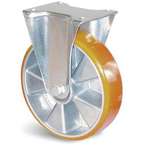 ROULETTE SÉRIE U5B-21 À ROUE POLYURÉTHANE Ø 100MM - 400 KG - GUITEL