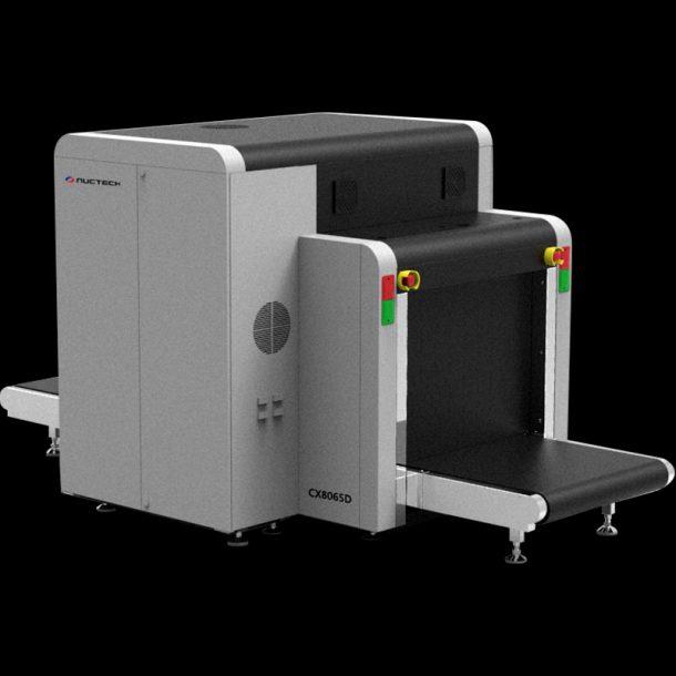 Scanner de bagages à rayons X Nuctech CX8065D - double énergie et double vue, tunnel 830x663 mm_0