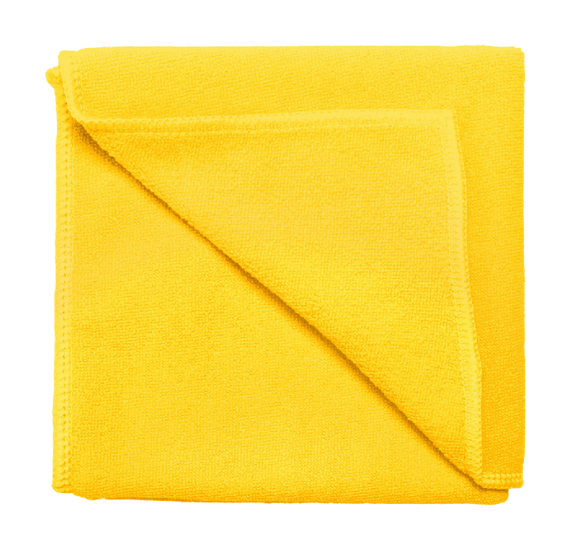 Serviette en microfibre - 345 g/m² - 45g - Couleur jaune_0