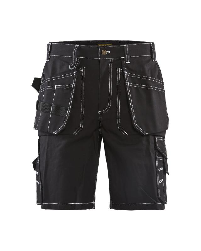 Short 1535 Artisan haute visibilité - 100% coton 370 g/m² - Blaklader_0
