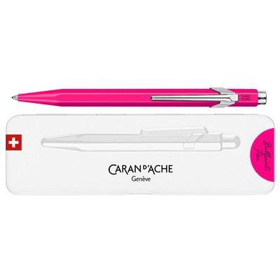 STYLO À BILLE 849 POPLINE FLUO, BLANC