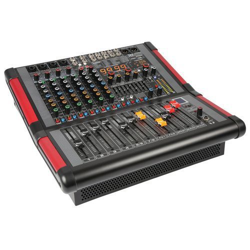 TABLE DE MIXAGE 8 CANAUX AMPLIFIÉE - PDM-S804A - POWER DYNAMICS
