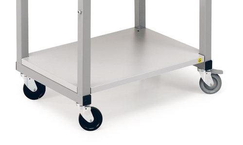 TABLETTE INFÉRIEURE L.1000 X P.700 MM POUR ÉTABLI PROFESSIONNEL ROULANT SAP