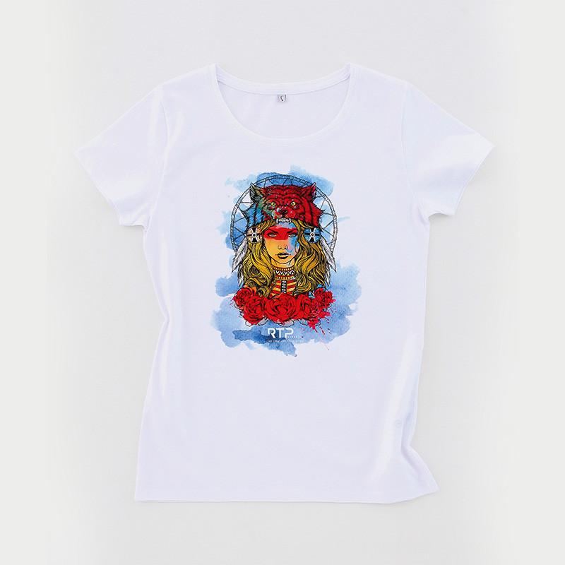 Tee-shirt coton bio Busto Women blanc - Tee-shirts personnalisés blanc_0
