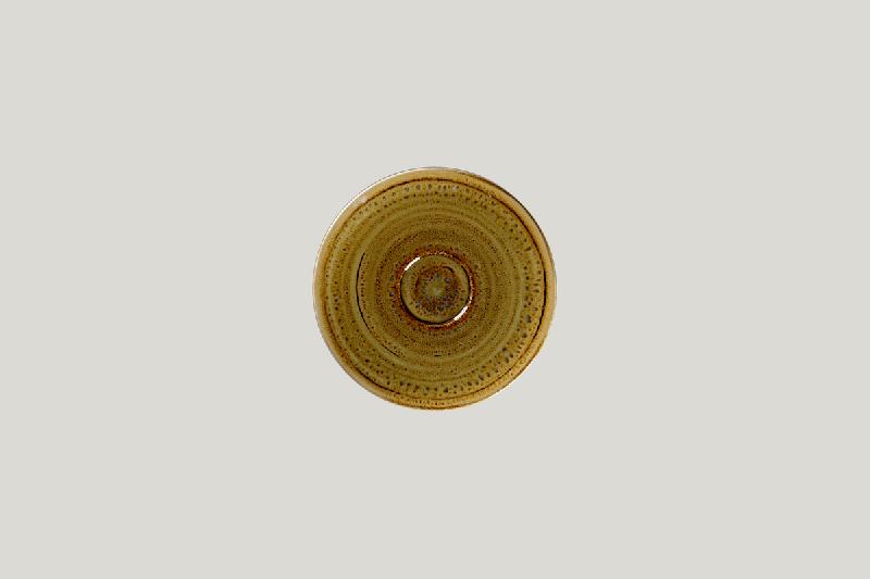 SOUS TASSE À CAFÉ ROND BEIGE PORCELAINE Ø 15 CM RAKSTONE SPOT