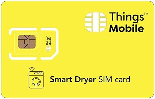 CARTE SIM POUR SMART DRYER - THINGS MOBILE - COUVERTURE MONDIALE, RÉSE_0