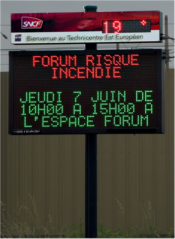 Afficheur industriel - panneau électronique de production pour applications multiples - technologie LED haute luminosité_0