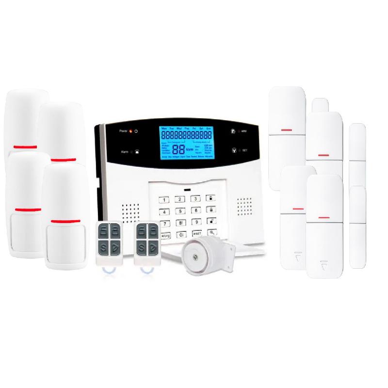 Alarme maison sans fil WIFI - Box internet et GSM - Belmon Smart Life KIT4 avec détecteurs de mouvement et d'ouverture_0