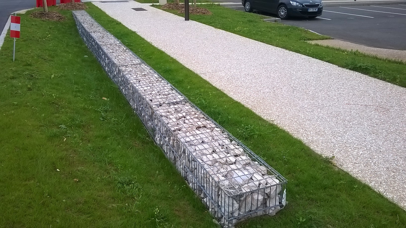 Gabion STONEBOX - Aménagement paysager - Structure robuste et remplissage en pierre granulométrie 80/150 mm_0