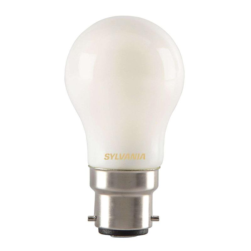 SYLVANIA AMPOULE GOUTTE LED B22 4,5 W 827 MATE