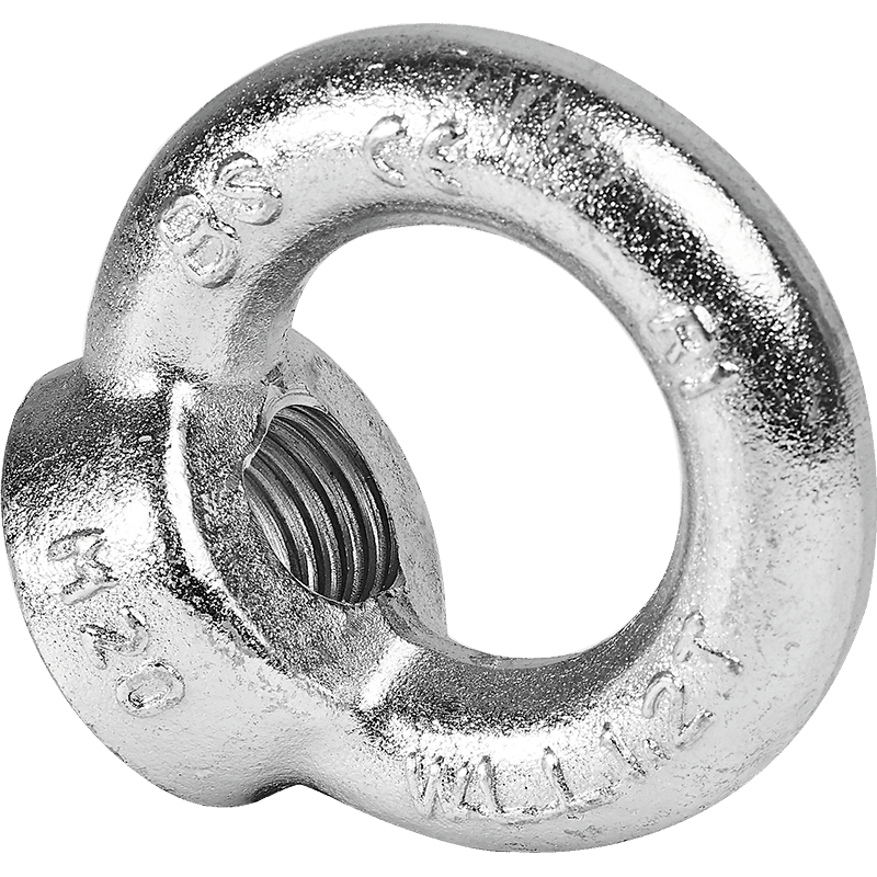 Anneau de levage femelle DIN 582 - REF : 42000 - Acier, capacité 0,07t à 21t, finition zingage_0