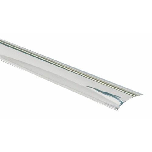 BARRE DE SEUIL ADHÉSIF - INOX 10/10E - LONGUEUR 93 CM - LARGEUR 30 MM DINAC