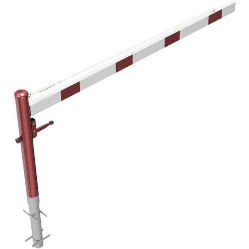 BARRIÈRE PIVOTANTE RENFORT À BÉTONNER POUR CADENAS - 2500MM - SCHAKE