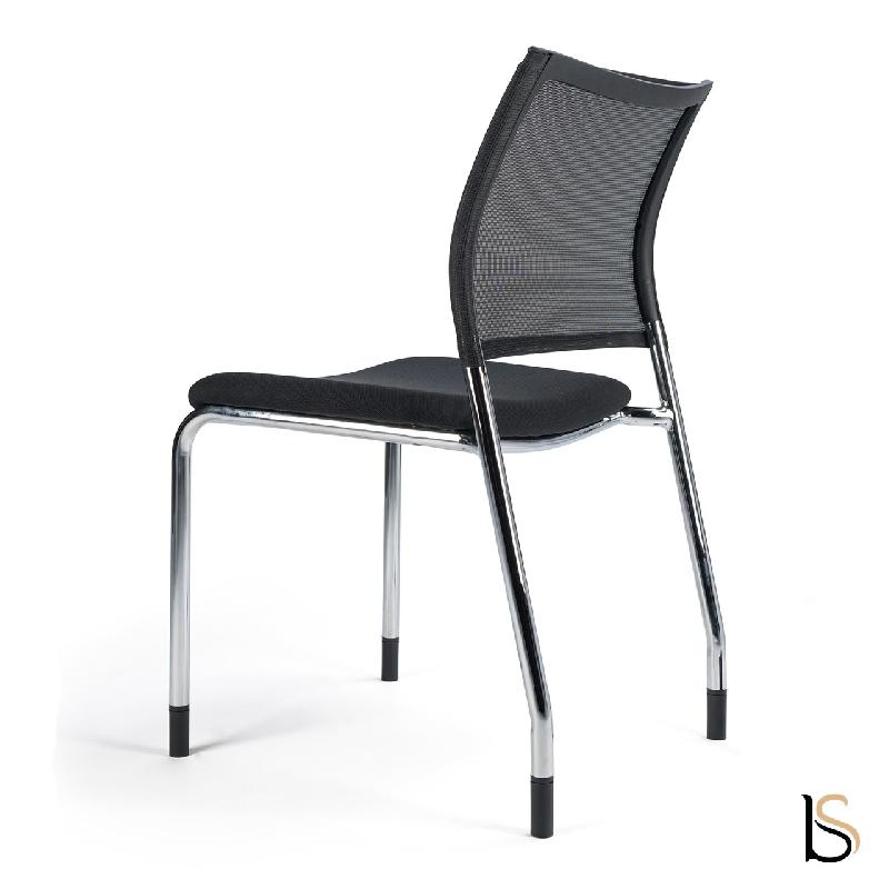 Chaise visiteurs Surf avec dossier en résille - Non, Patins_0