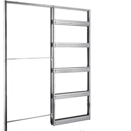 CHÂSSIS POUR PORTES COULISSANTES À GALANDAGE - UNIQUE 95 - 1030 X 2040 MM ECLISSE