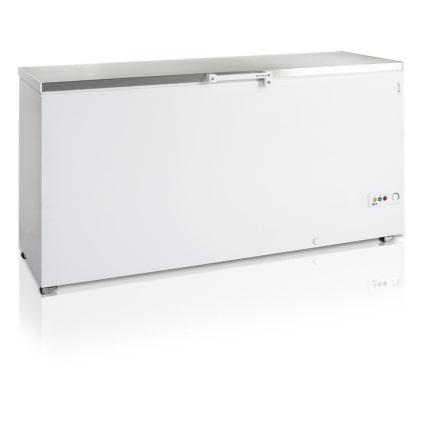 Congelateur coffre porte pleine inox créme glacé 567 litres - FR605S SL_0