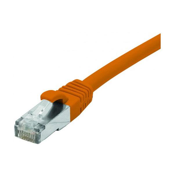 CORDON RJ45 CATEGORIE 6 F/UTP LSOH SNAGLESS ORANGE - 20 M