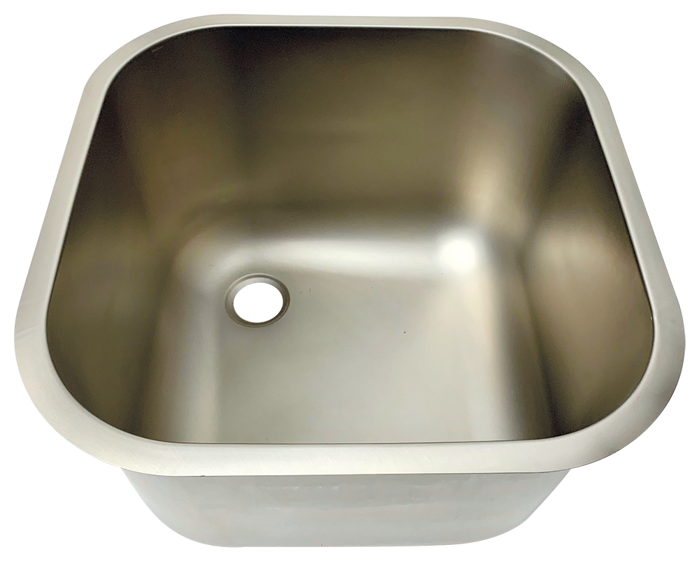 CUVE INOX À SOUDER OU ENCASTRER RECTANGULAIRE