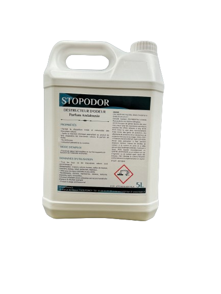 Destructeur d'odeurs stopodor parfum andalousie 5l_0
