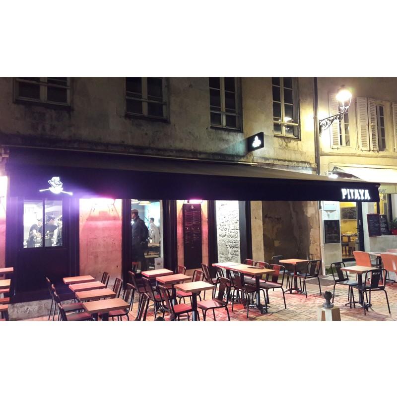 Enseigne Lambrequin lumineux à Led - Vert, Lettres_0