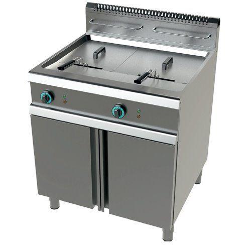 Friteuse à gaz 2 cuves 2 x 17 litres CLIMAHOSTELERIA FG7N217_0