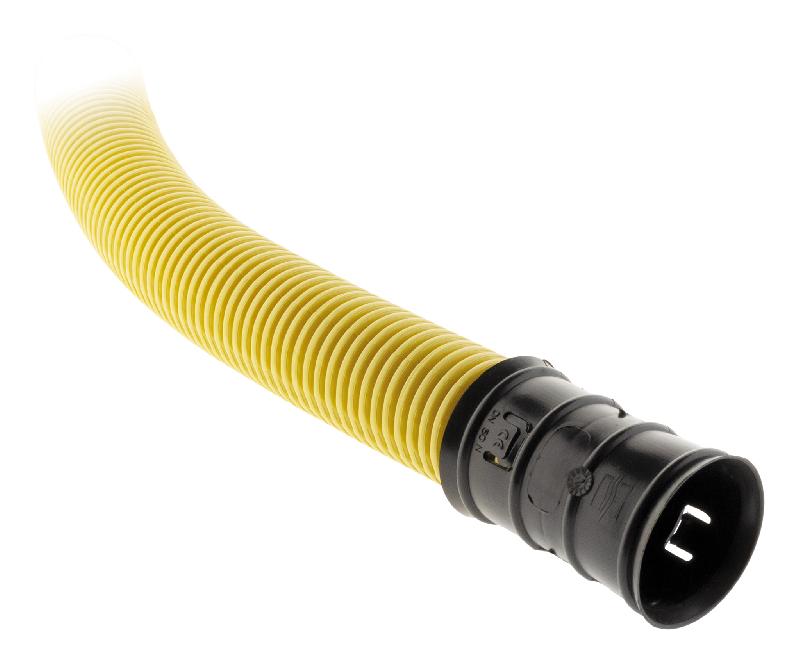Gaine TPC jaune ATF avec manchon intégré et tire-fil - Ø 50mm - longueur 25m - marque Zenitech_0