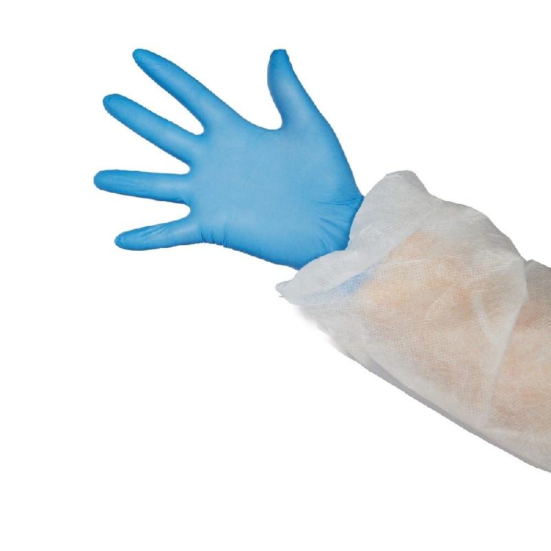 Gants nitrile non poudrés bleu Taille M - par 100_0