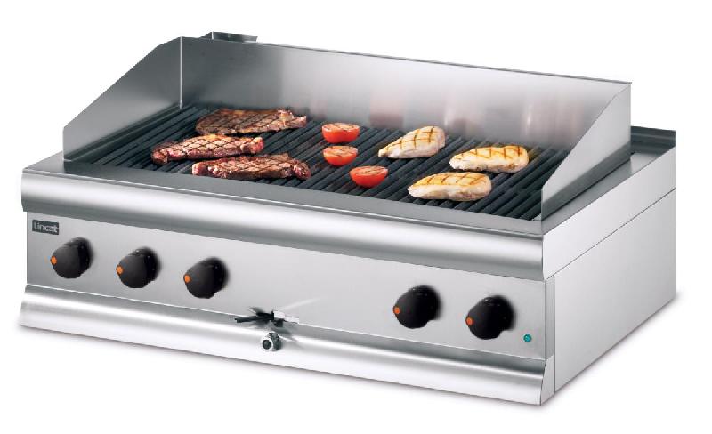 Grill à viande électrique avec cinq zones - 780x400 mm - PECG9_0