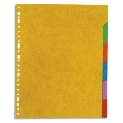 INTERCALAIRES TOUCHES NEUTRES 1ER PRIX - CARTE LUSTREE 220 G - A4+ - 6 POSITIONS - COLORIS ASSORTIS