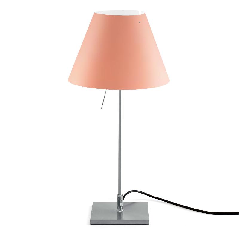 LUCEPLAN COSTANZINA LAMPE À POSER ALU, ROSE