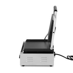 Machine à Panini Professionnelle 1800W - Plaques Lisses en Fonte - Cuisson Homogène et Rapide - Idéale Snack Bars et Restaurants - EquipementPro - PG-811B_0