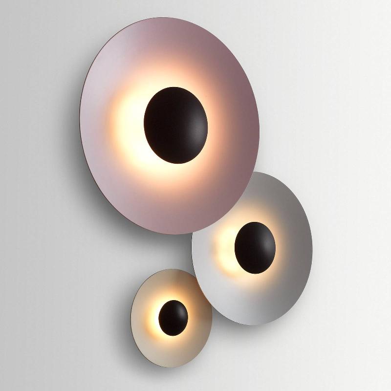 MARSET GINGER 32C APPLIQUE LED 32 CM GRIS PIERRE