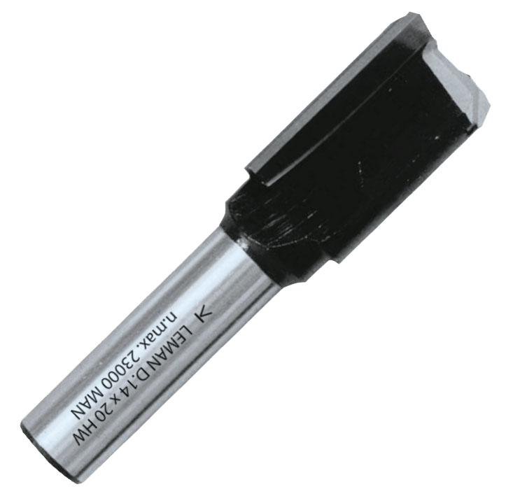 MÈCHE À RAINER DROITE DEF.40.68 Q 8MM D 15MM - LEMAN - 408.715.00