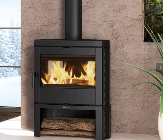 Poêle à bois en fonte jennifer 7,7 kw_0