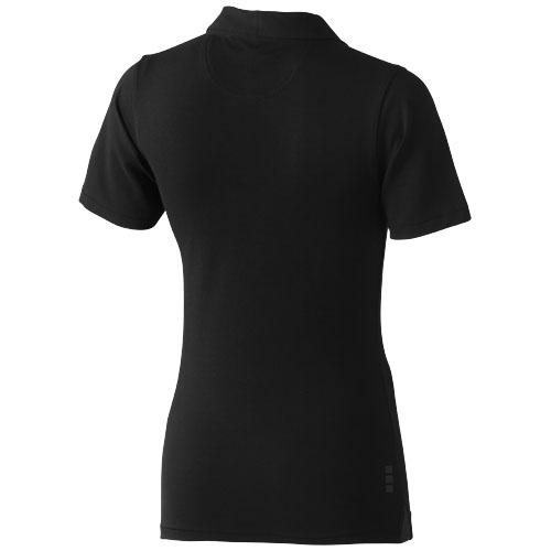 Polo stretch manches courtes pour femme Makham - tissu extensible 95% coton, 5% élasthanne - 200 g/m²_0
