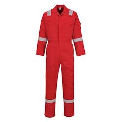 Portwest - Combinaison de travail 100% coton IONA Rouge Taille M - M rouge 5036108294275_0