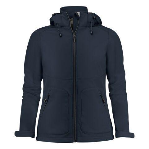 PRINTER ESSENTIALS KARTING VESTE SOFTSHELL FEMMES DARK NAVY - TAILLE M