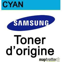 SAMSUNG - CLT- C506L - TONER CYAN - PRODUIT D'ORIGINE - 3 500 PAGES