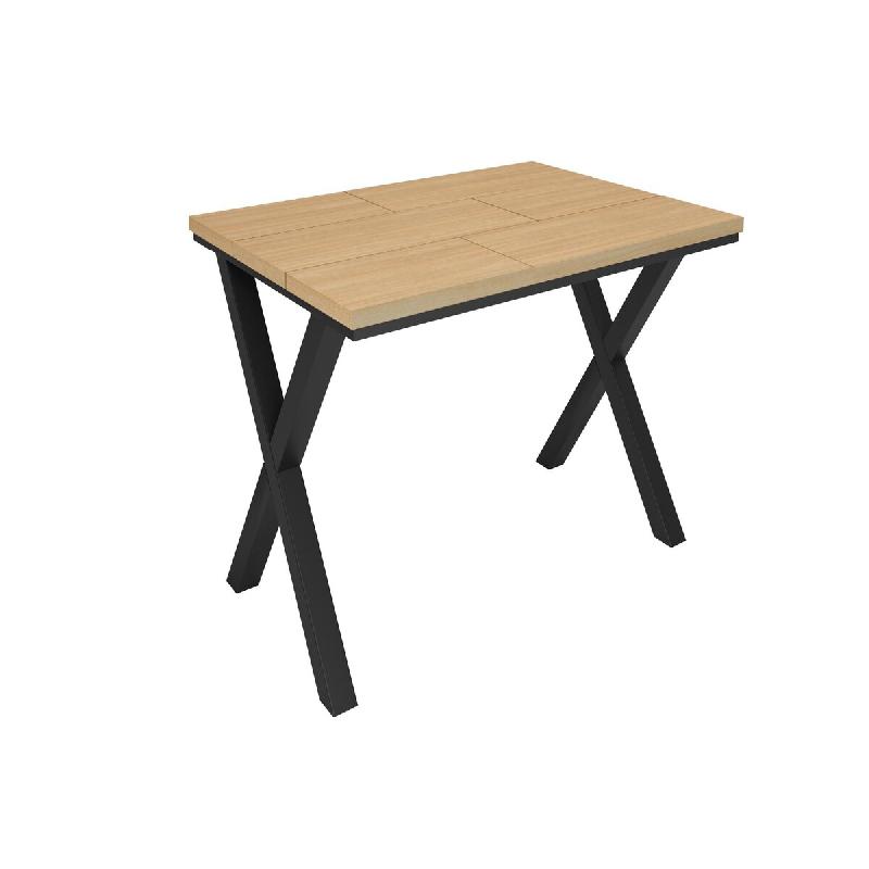 SKRAUT HOME Table à manger, 140x90x74 cm, Pour 6 personnes, Meubles de Salon, Chêne soft - beige Bois manufacturé 530_11_0