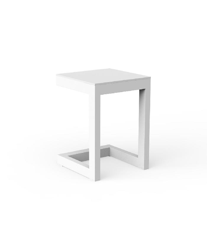 Table basse Posidonia en C - blanc_0